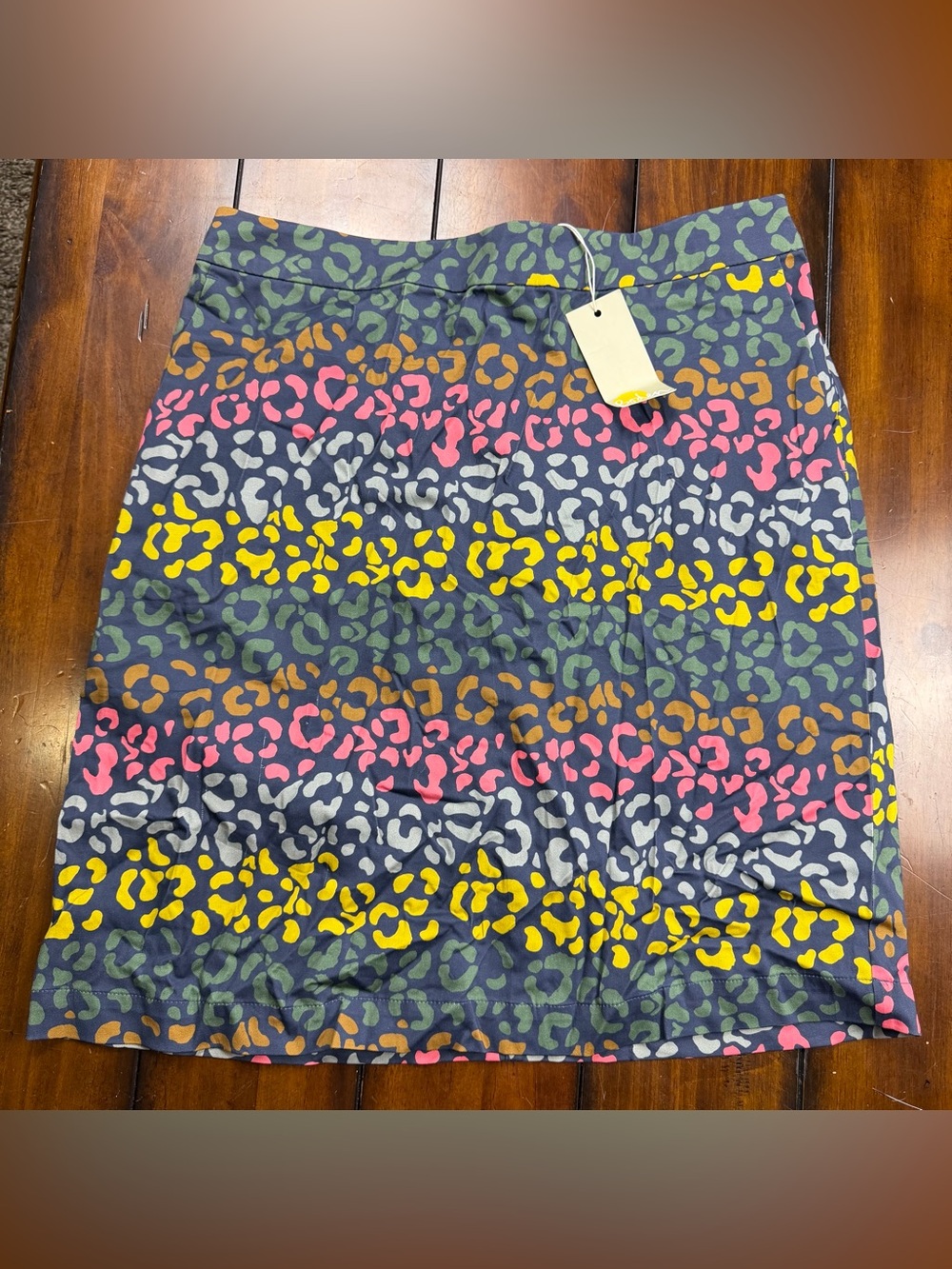 Boden Glorious British Style Skirt Multicolored Sz 10L